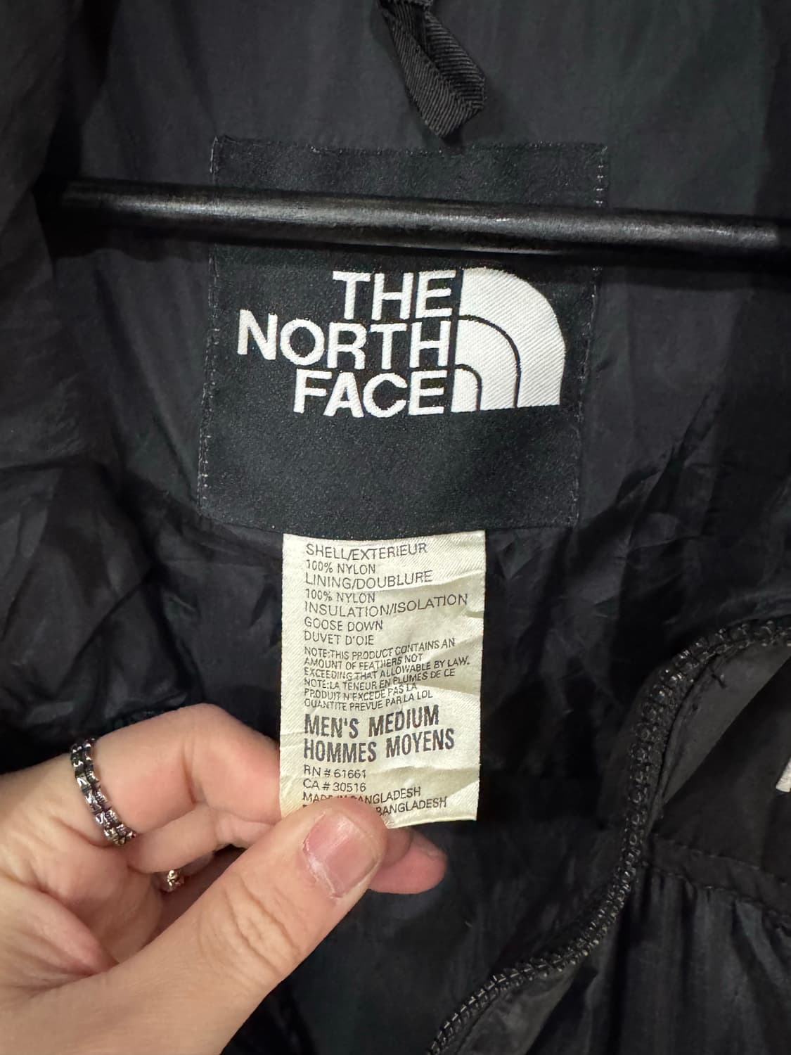 노스페이스 700 구스다운 눕시 패딩 상품이미지4