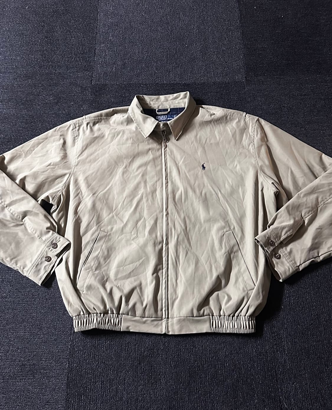 폴로 랄프로렌 베이지 해링턴 스윙탑 자켓 XL 상품이미지2