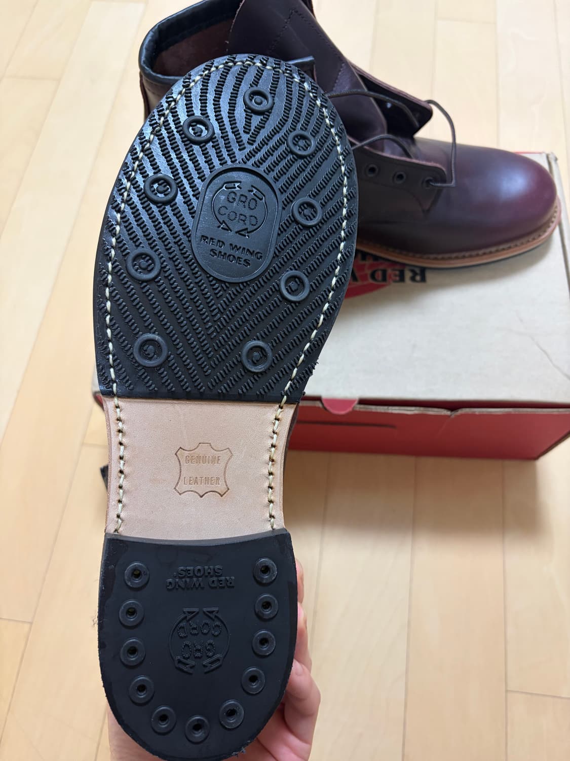 레드윙 9419 블랙체리 9.5 새상품 상품이미지3