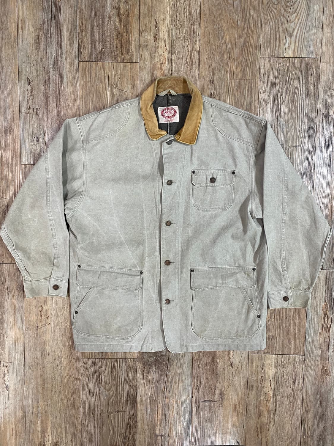 80s 오스트레일리안 아웃백 컬렉션 캔버스 워크 초어 자켓 XL-2XL 상품이미지1