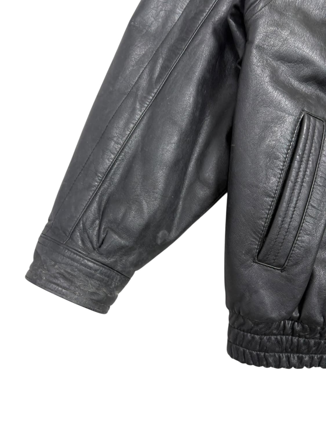 엘리트 90s 가죽 점퍼 상품이미지2