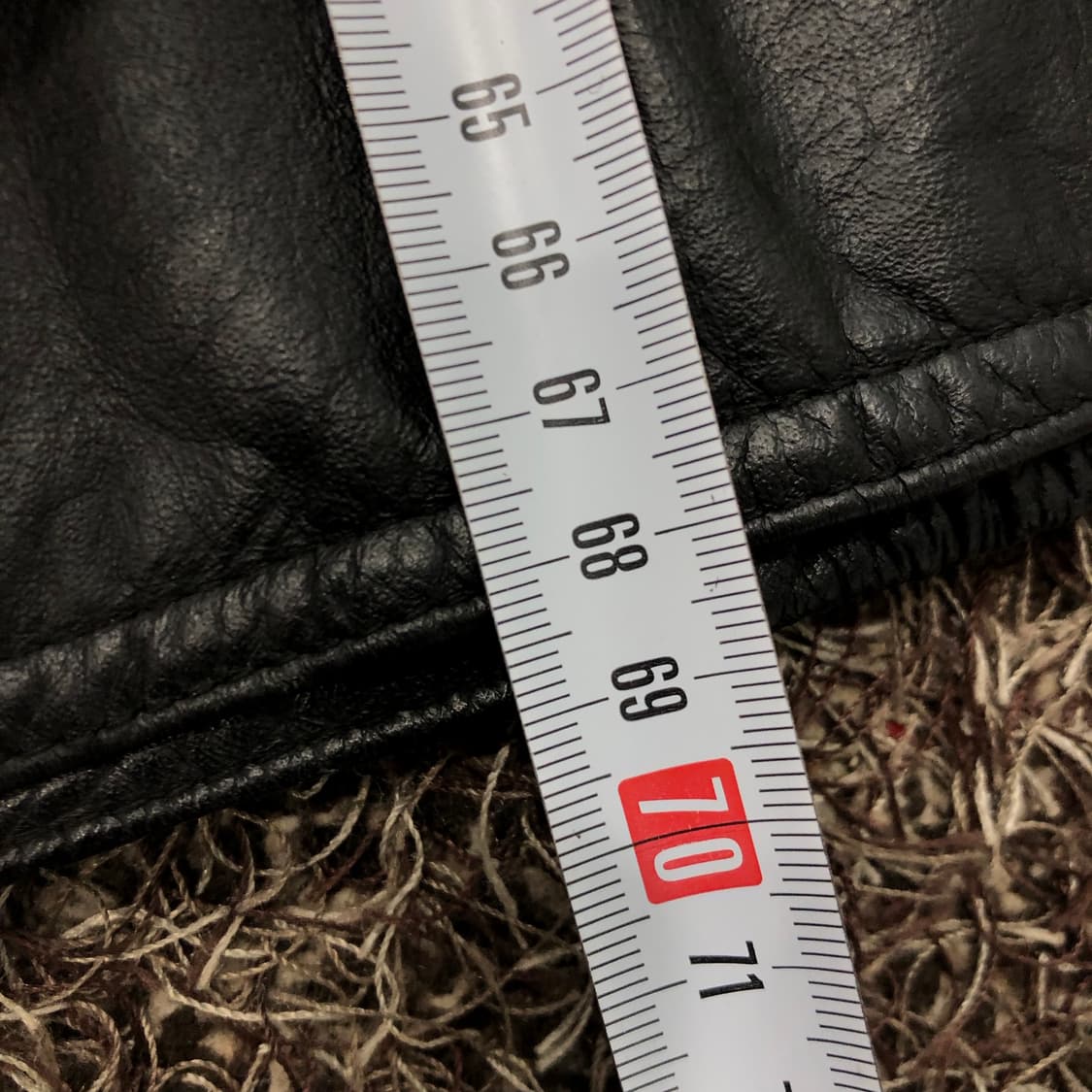 XL 빈티지 소가죽 봄버 레더 가죽 자켓 상품이미지8