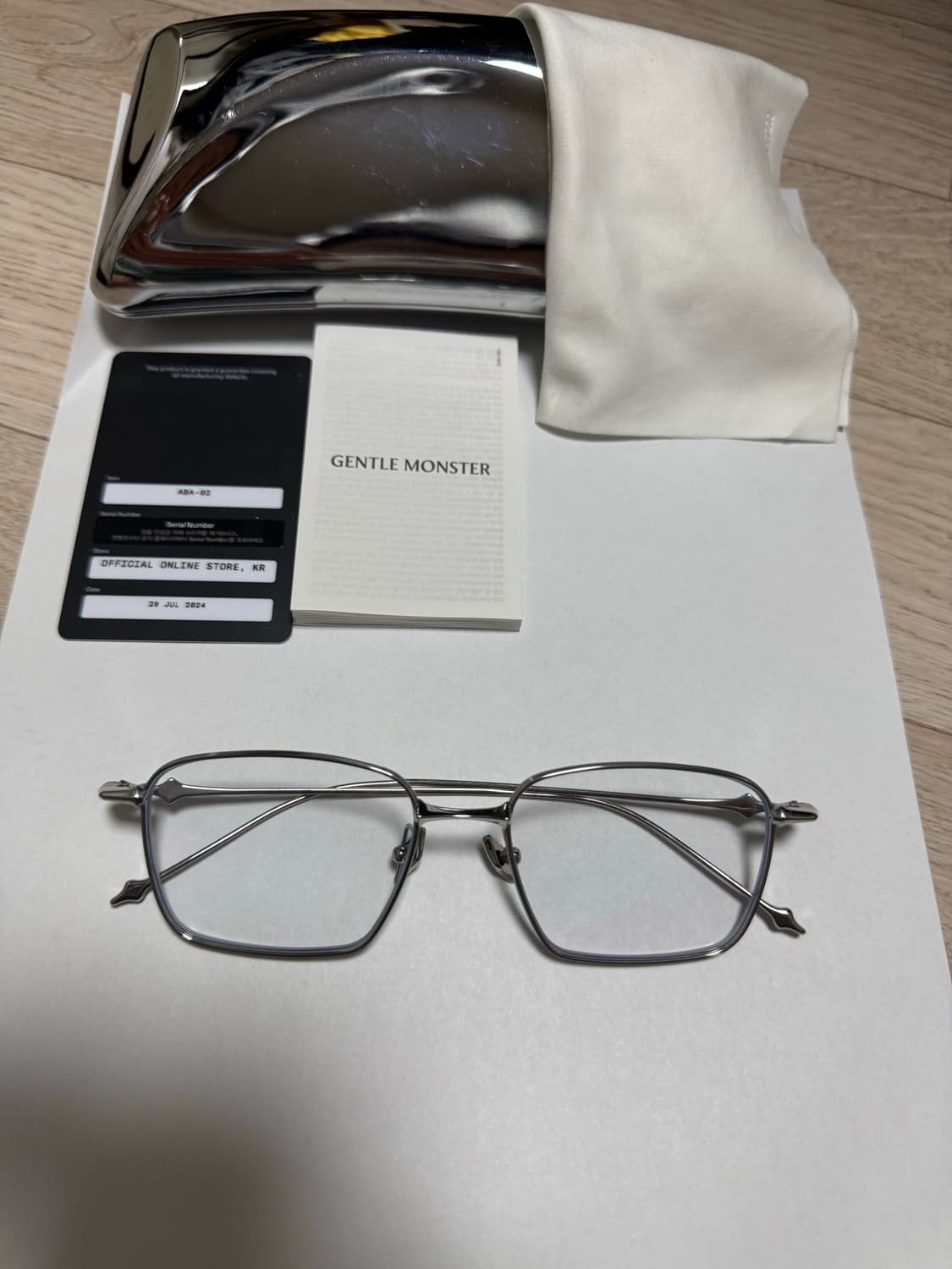 젠틀몬스터 아바(02)팝니다. 상품이미지1