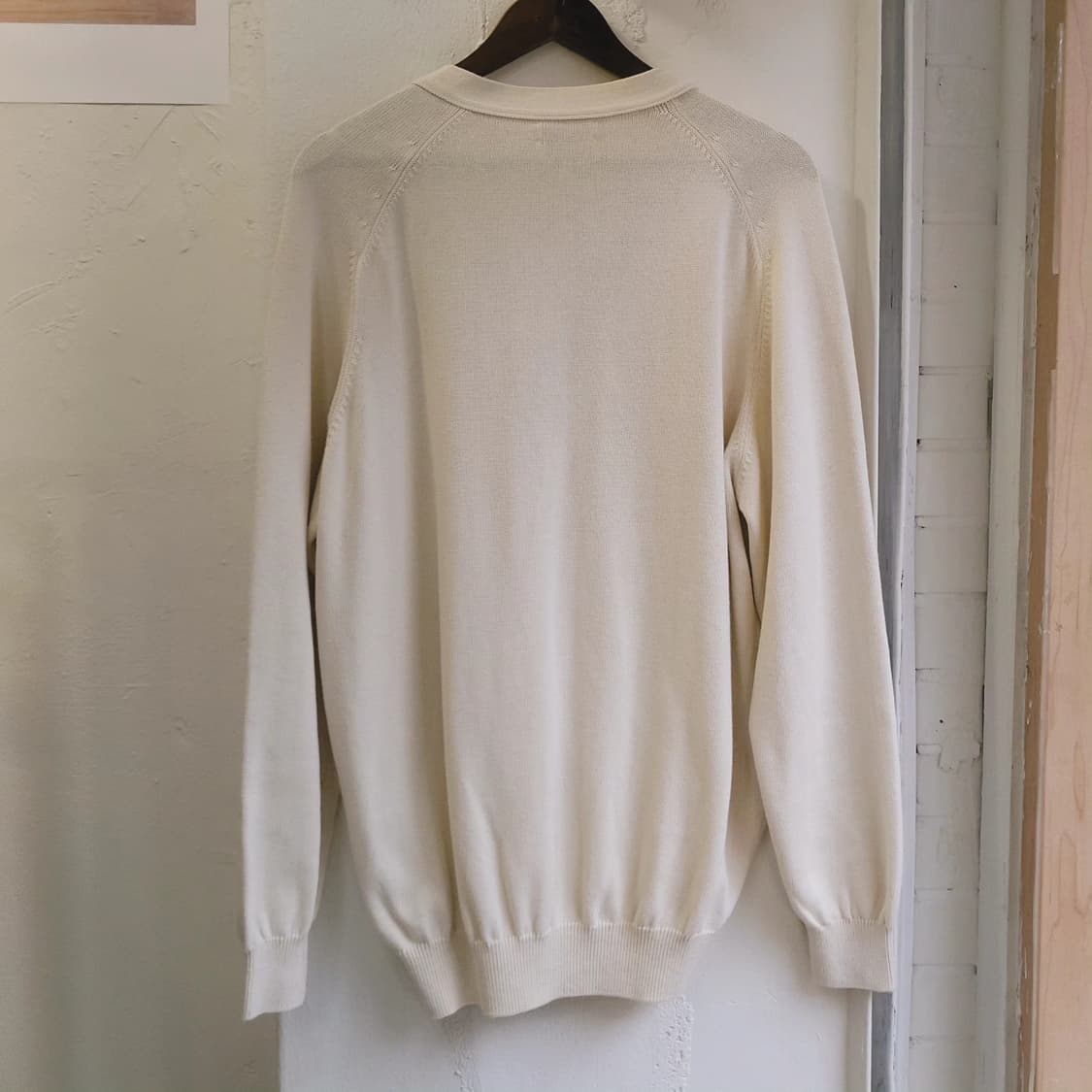 베네통 도톰 오버핏 면가디건 상품이미지6