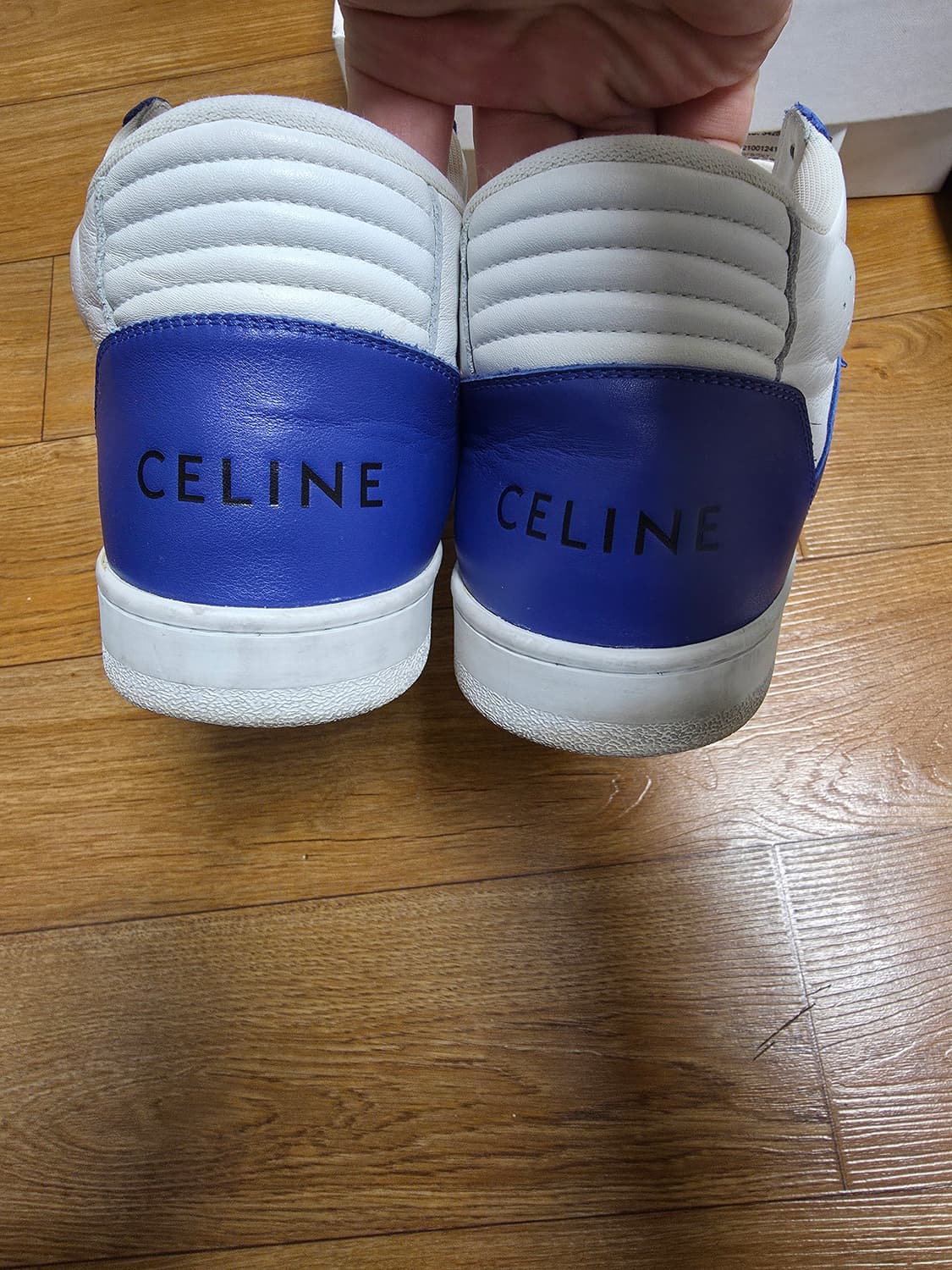 셀린느 벨크로 미드탑 스니커즈 상품이미지5