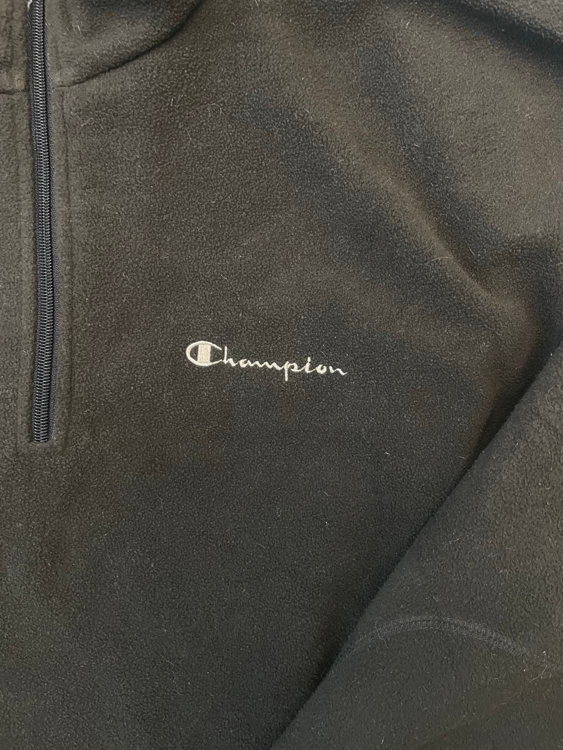 챔피온(champion) 반집업 플리스 다크브라운 상품이미지2
