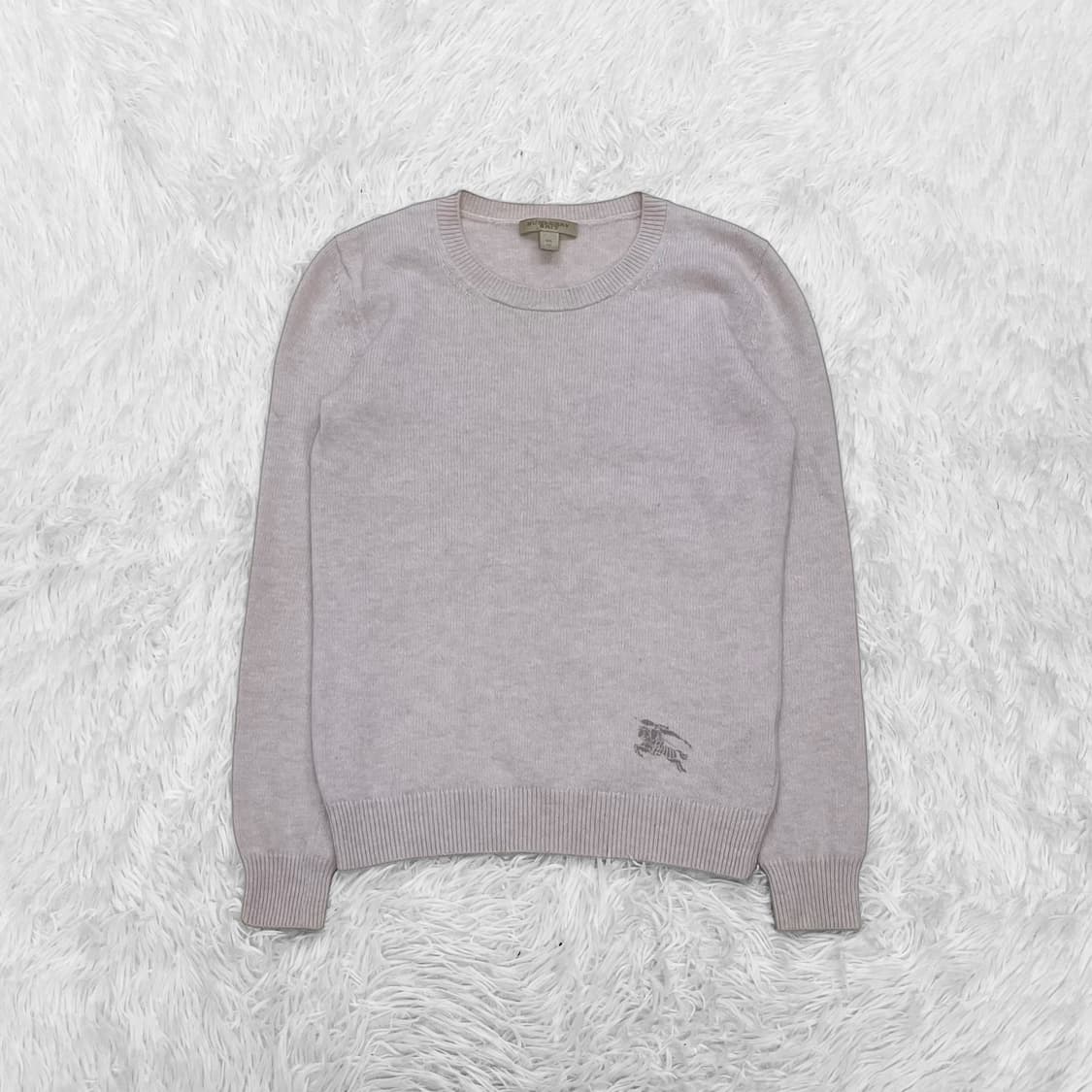 버버리 Burberry 캐시미어 니트 라일락 상품이미지2