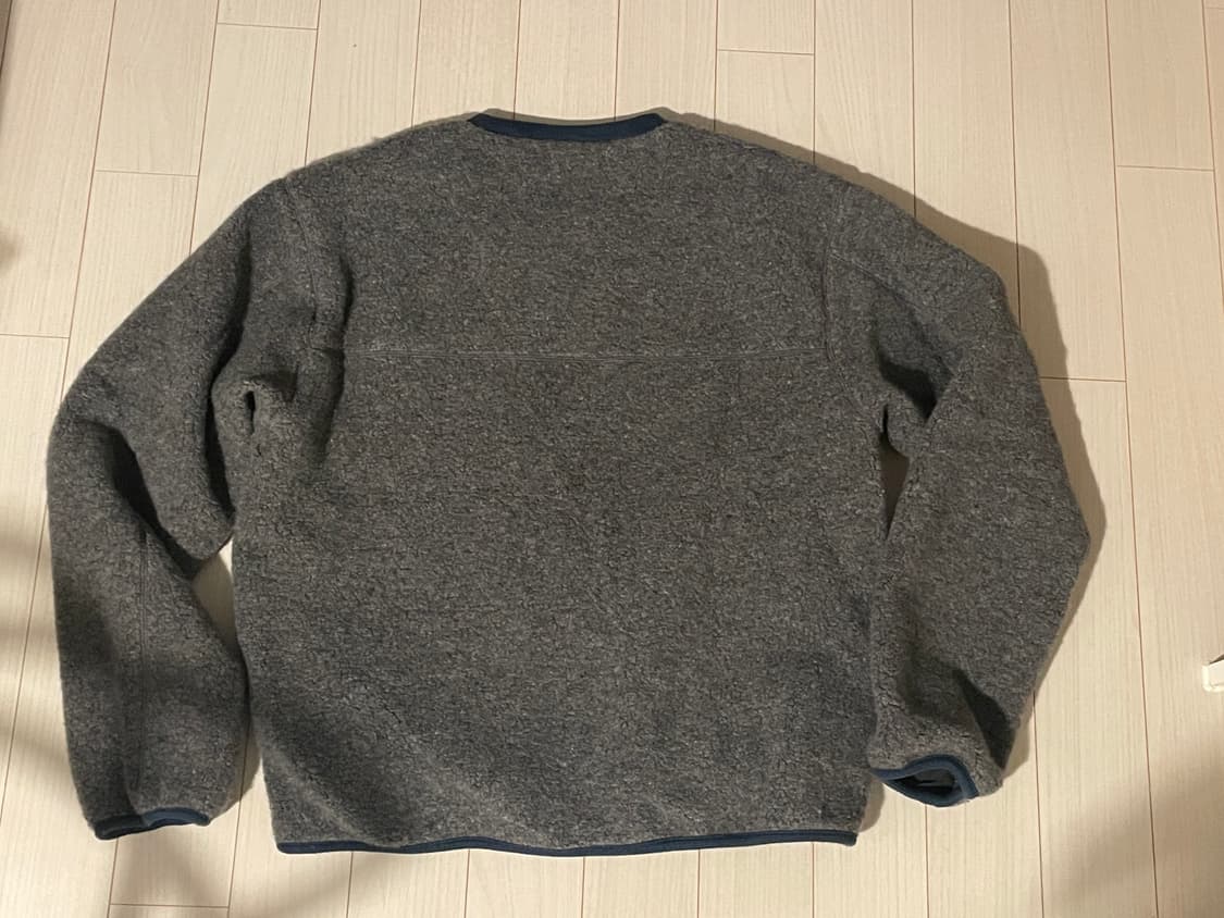 디스이즈네버댓 x 고어텍스 윈드스토퍼 울 플리스 크루 헤더그레이 상품이미지3