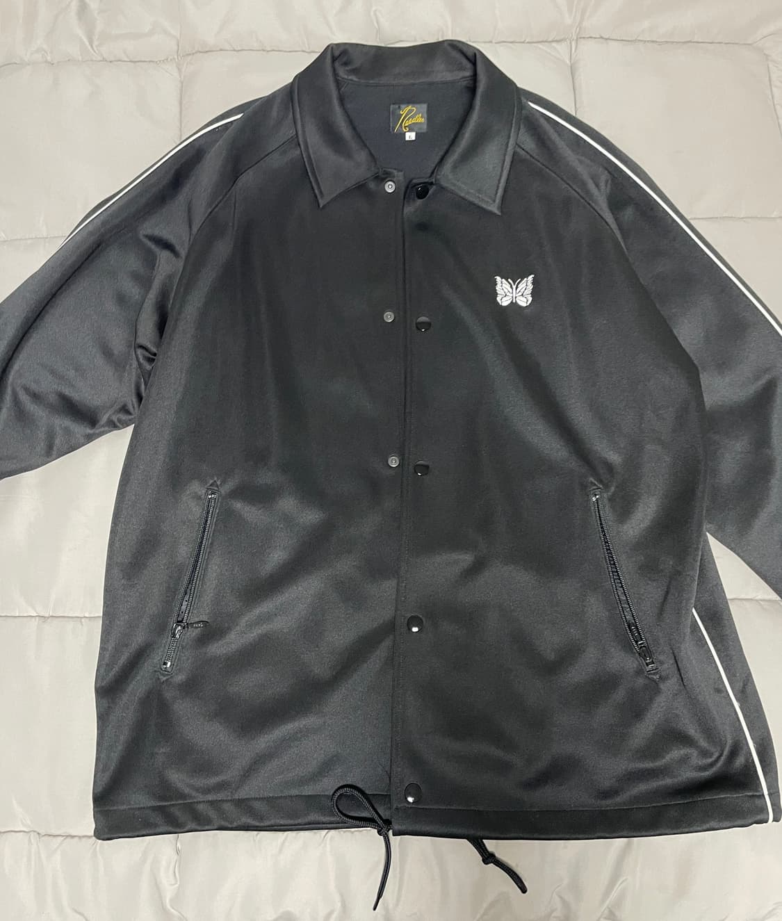 니들스 코치자켓 블랙 상품이미지1