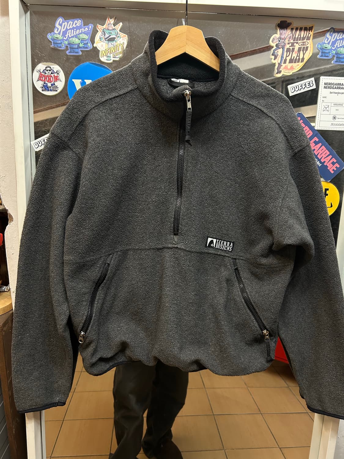 90‘s 시에라디자인 플리스풀오버 상품이미지1