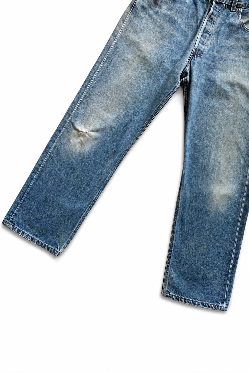 90s 리바이스 501 워싱 데님 32~33" USA MADE 상품이미지2