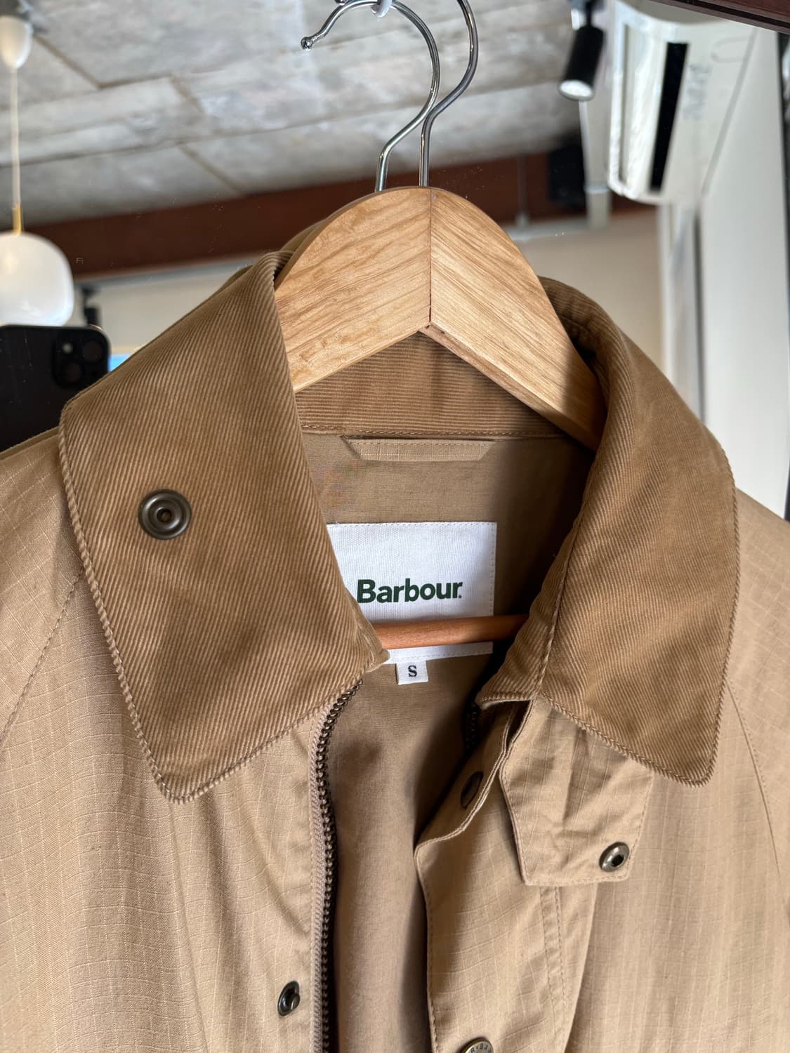 바버 비데일 x 빔즈f 콜라보 자켓 상품이미지3