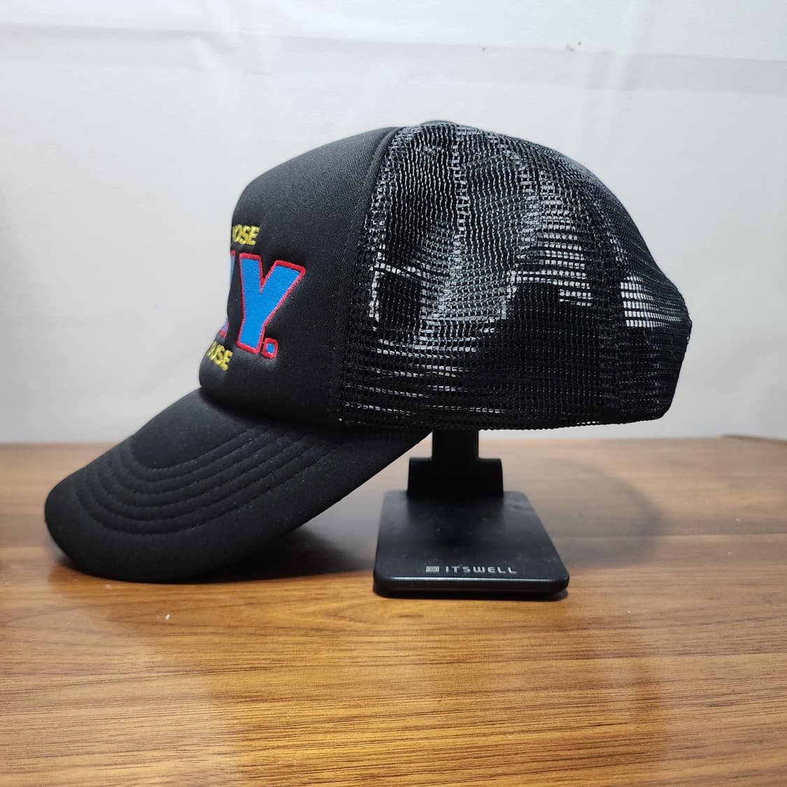 허니스쿱하우스 스타 HNY 트러커 캡 블랙 상품이미지2