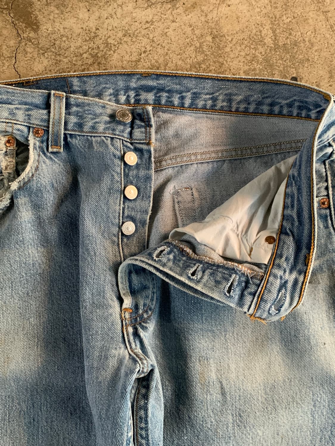 90s 리바이스 501 데님 팬츠 상품이미지6