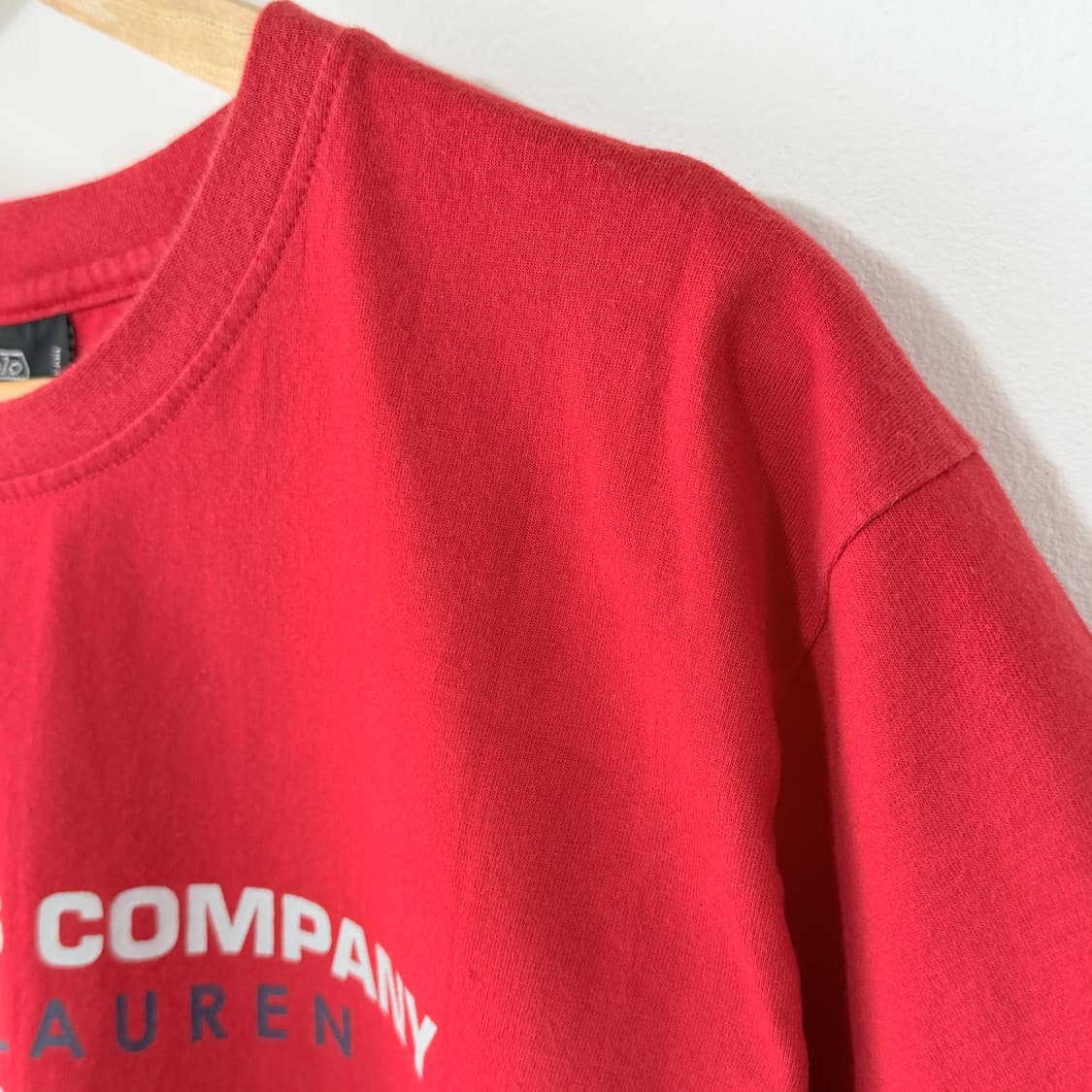 [L] [USA MADE] 90s 폴로 랄프로렌 반팔티 상품이미지6