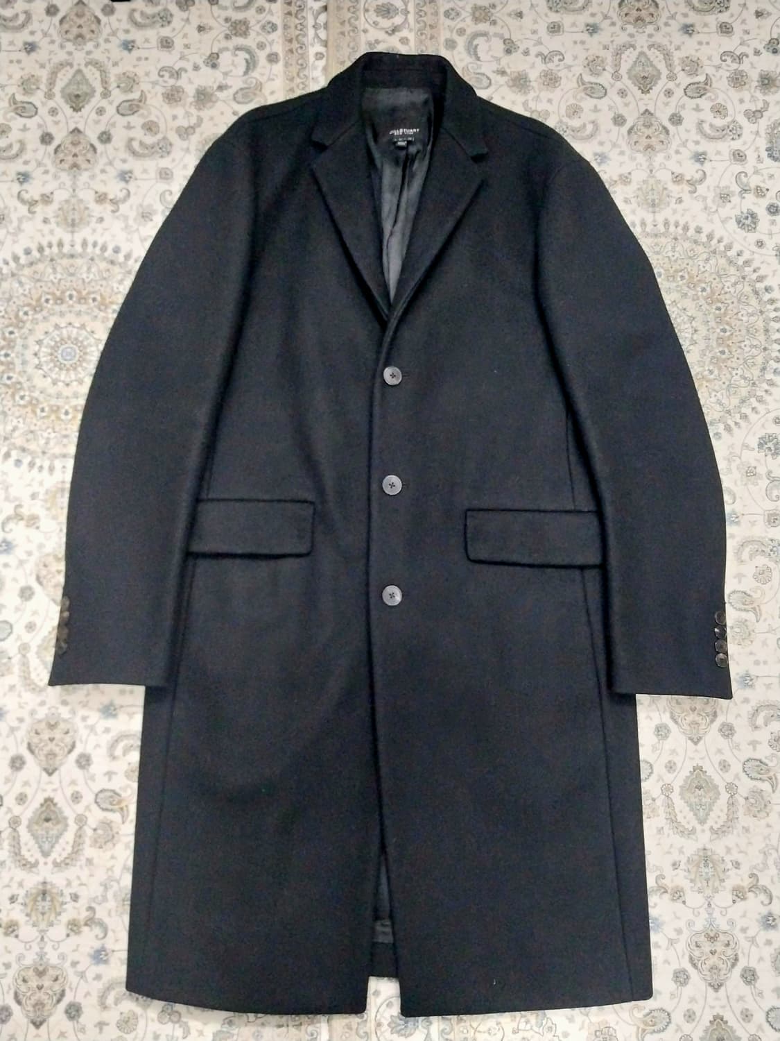 질스튜어트 블랙 캐시미어 혼방 코트 M 상품이미지1