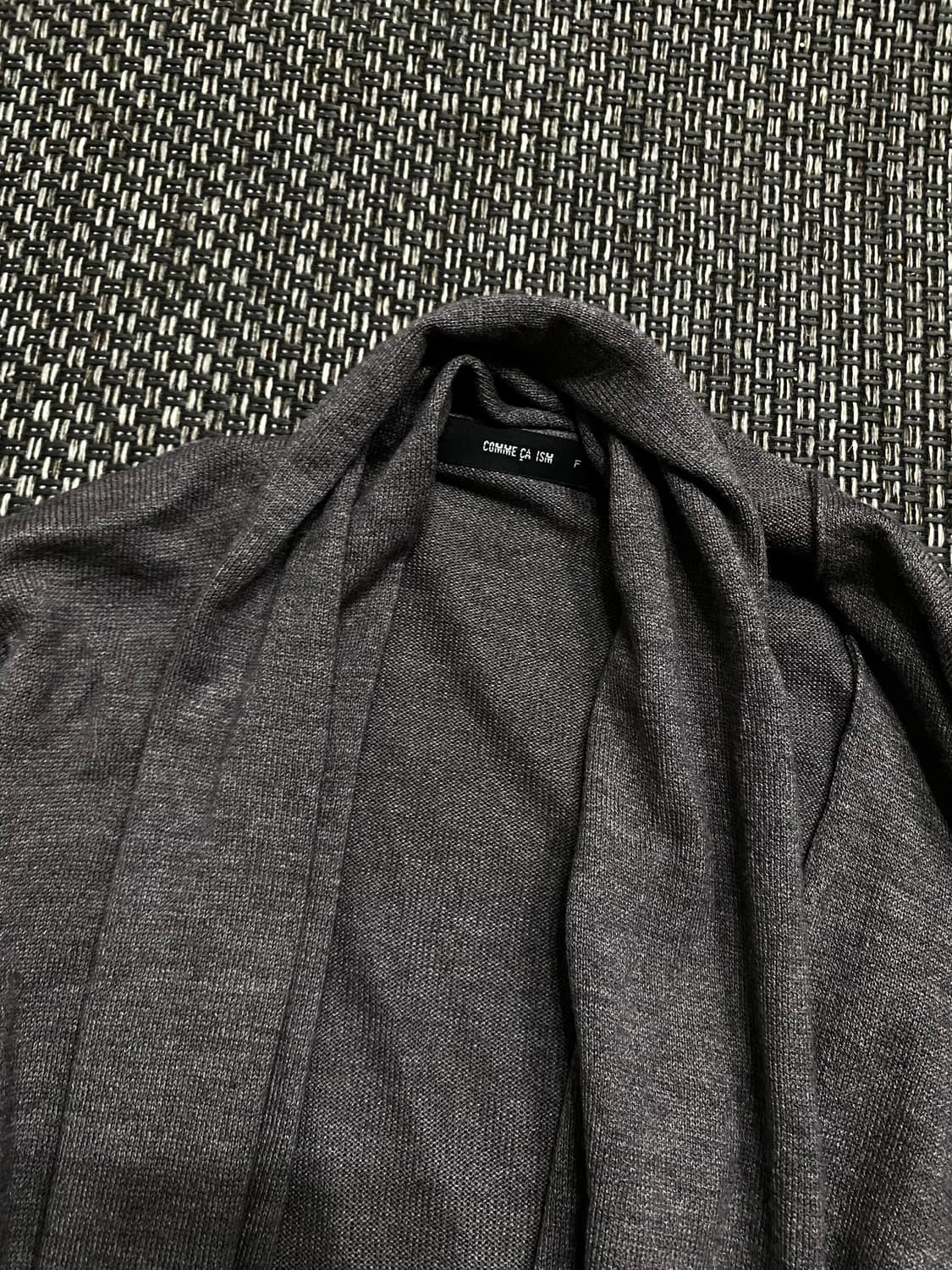[Comme ca ism]Y2K Grey Cardigan 상품이미지3