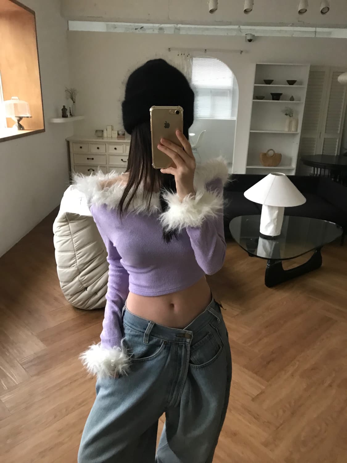 vintage fur corp knit 상품이미지4