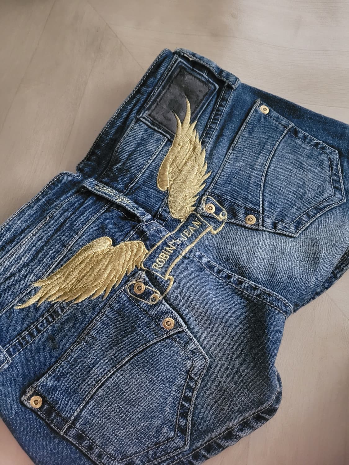 로빈슨진 슈퍼골드윙 핫팬츠 숏팬츠 빈티지 y2k 로빈스진 25 상품이미지4