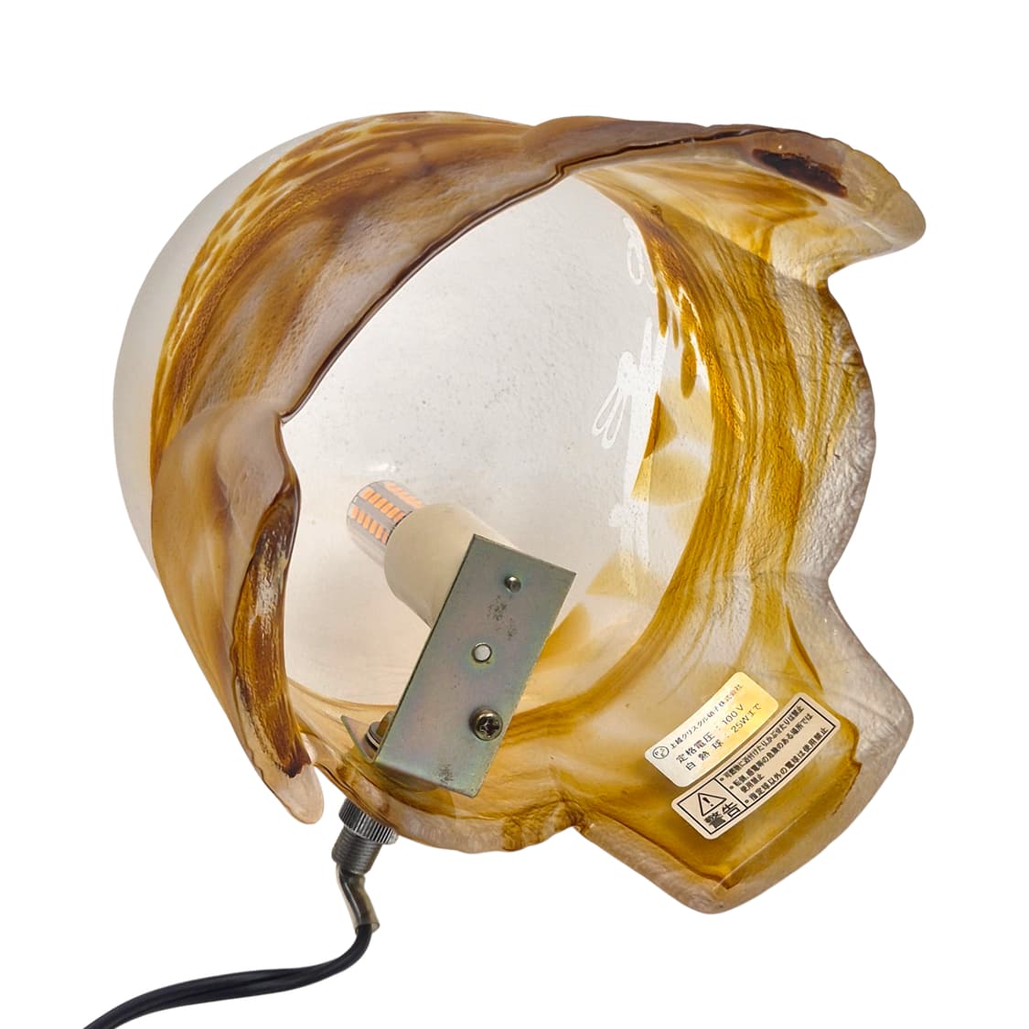 80s 츠키요노 스튜디오 불투명 달 토끼 카빙 램프 상품이미지7