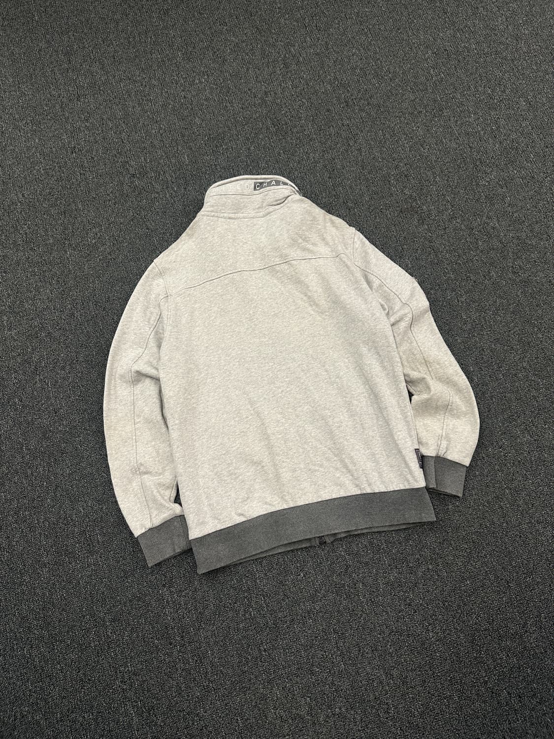 L) 에비수 스몰로고 그레이 후드집업 상품이미지2