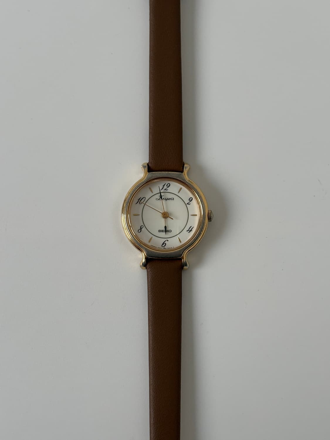 1990s Lespoir Gold Bezel Ladies Quartz 상품이미지3