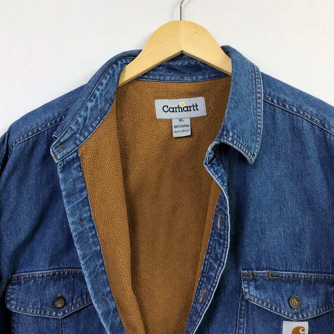 XL 칼하트 양털 데님 자켓 상품이미지1