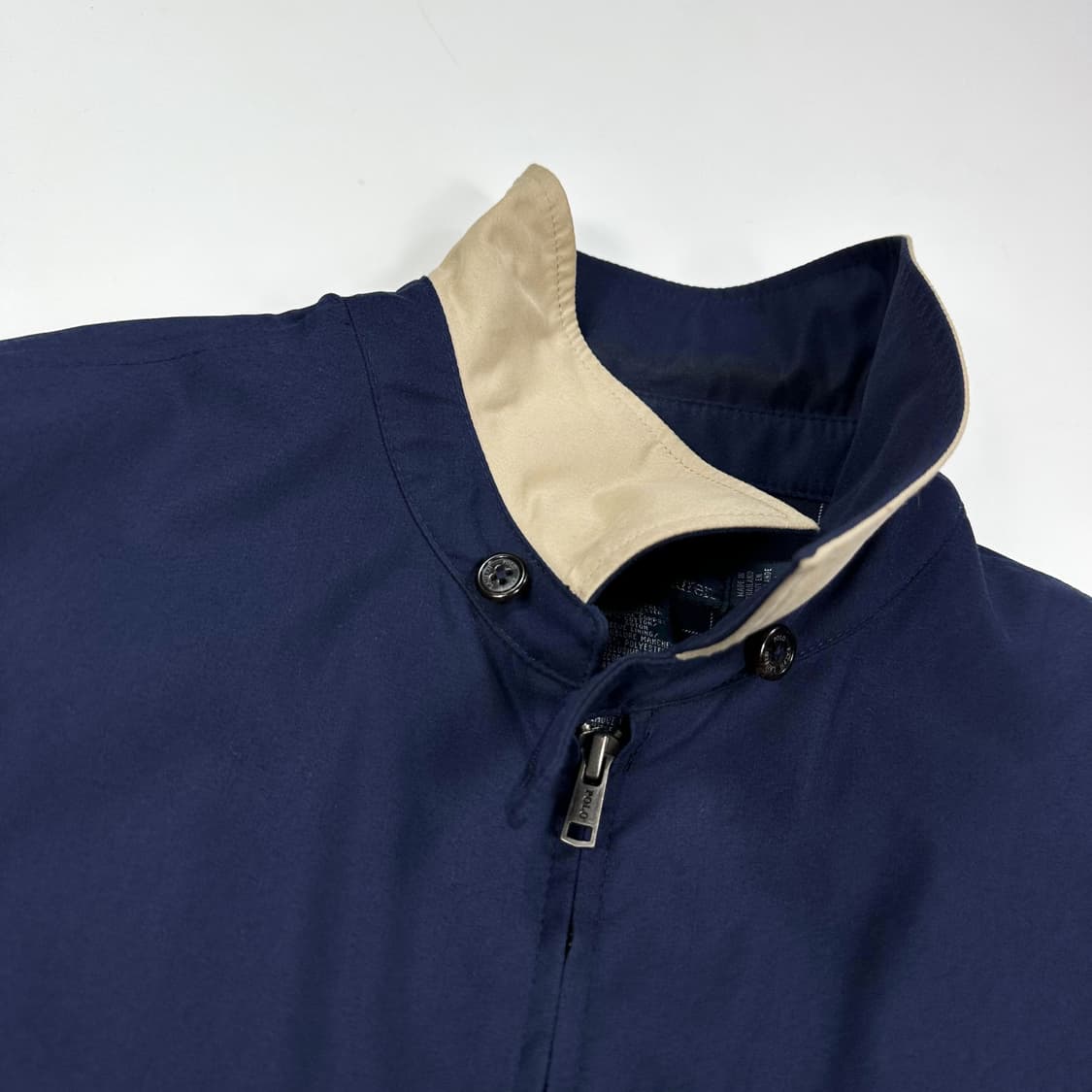 폴로 랄프로렌 클래식 바라쿠다 블루종 자켓 네이비 XL 상품이미지4