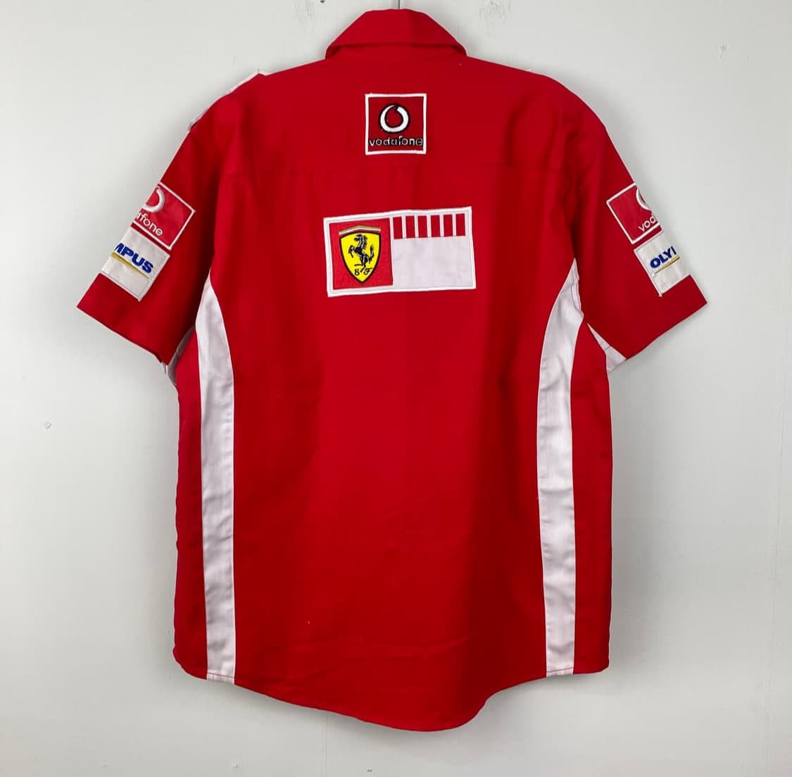 페라리 오리지널 레드 레이싱 반팔셔츠  상품이미지2