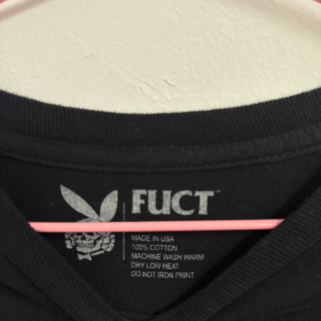 Fuct 스펠아웃 스카치 블랙 티셔츠 상품이미지2