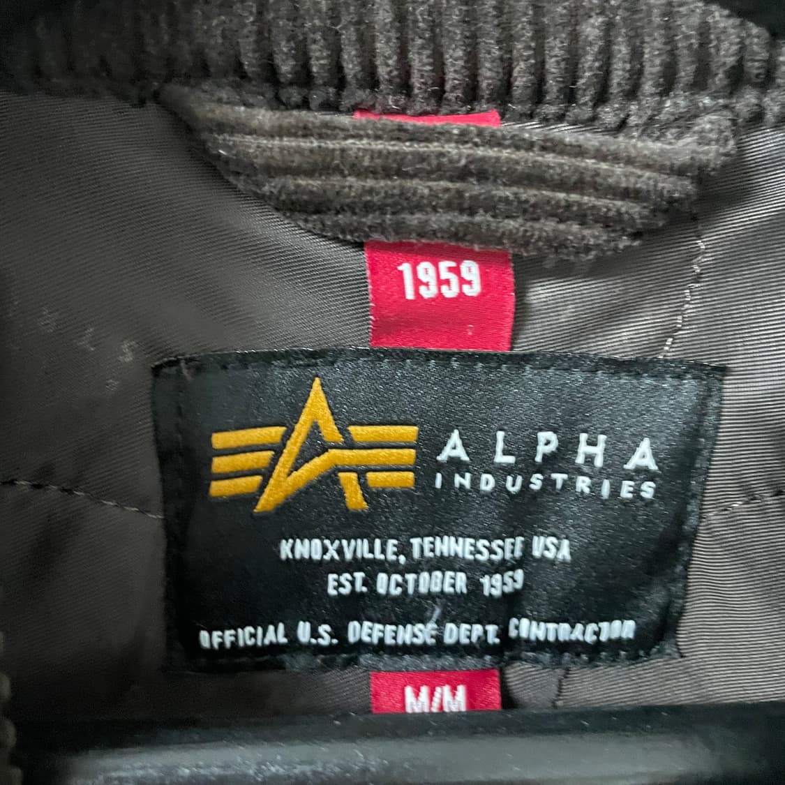 알파인더스트리 CWU-45P 코듀로이 자켓 M 상품이미지4