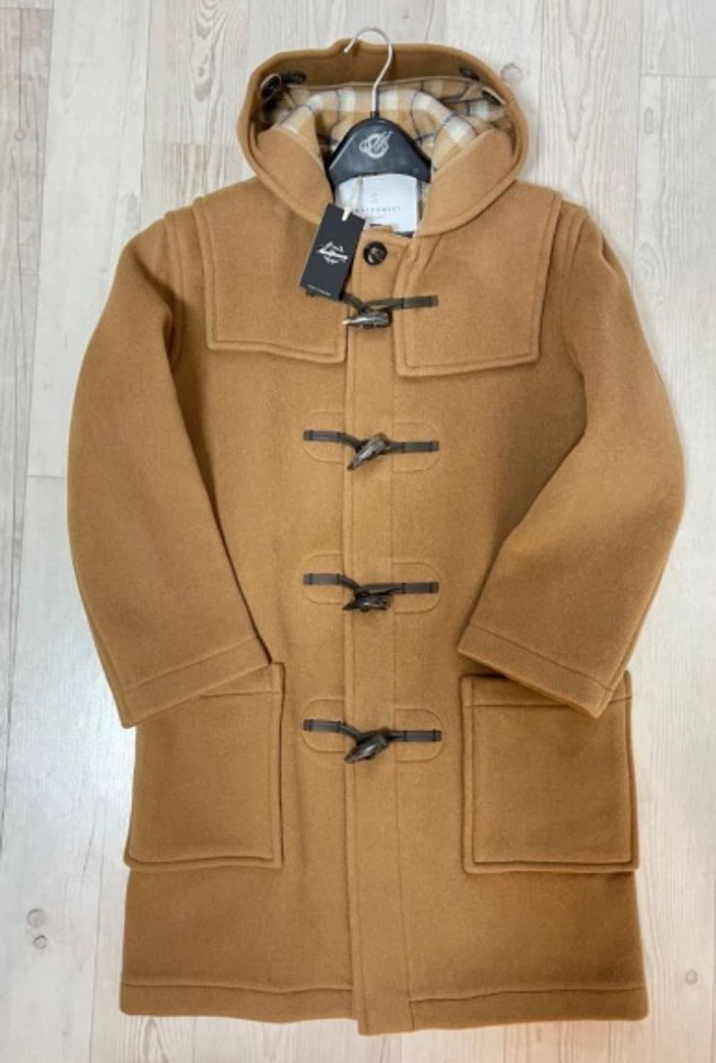 몽고메리 카멜 더플코트 사이즈40(100-105추천) 상품이미지1