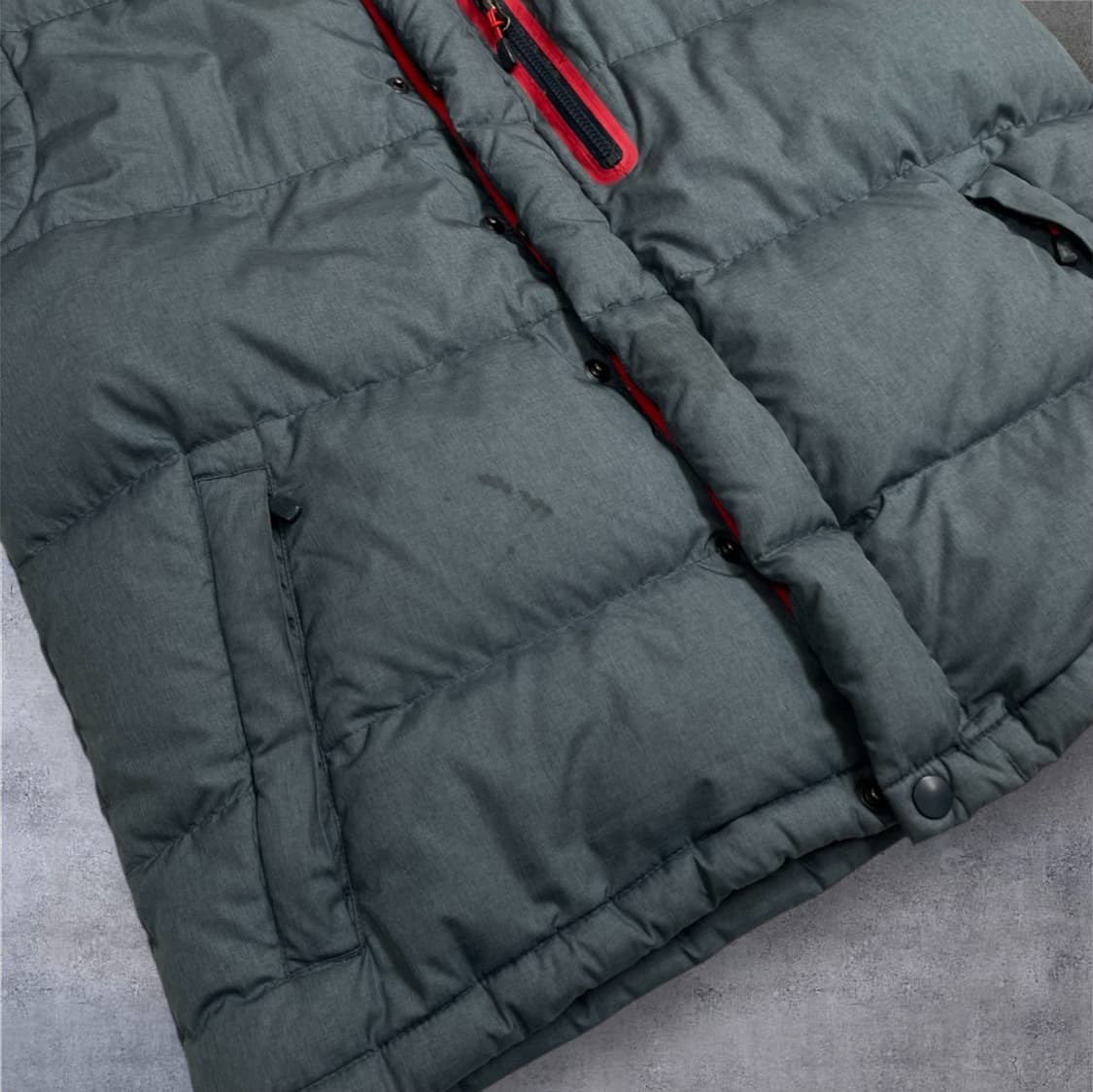 나이키 Nike 레드 그레이 디팬더 3in1 패딩 베스트 후드집업 100 상품이미지3