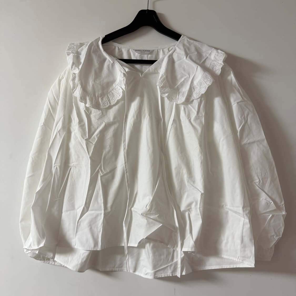 새상품 여자 빅 카라넥 셔츠 상품이미지1