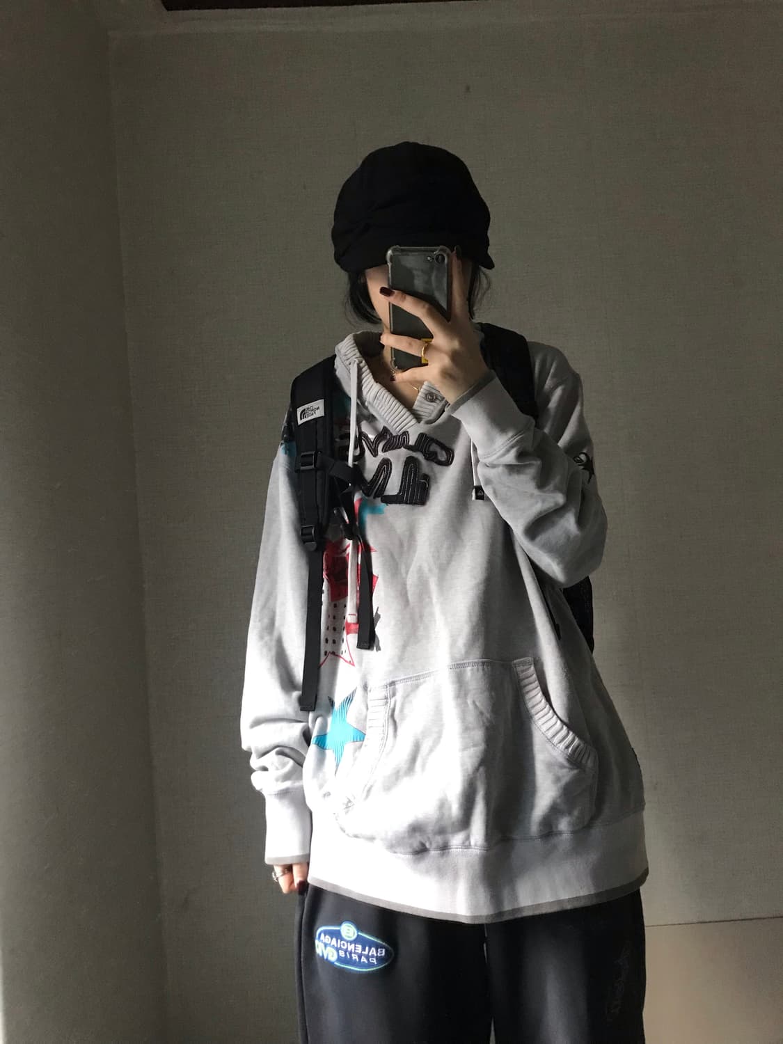 노페 네이비 백팩 상품이미지5
