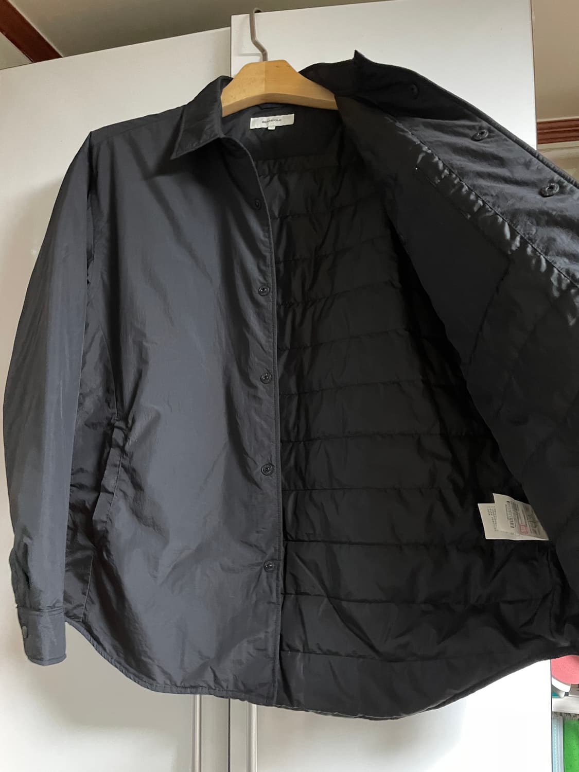 빈폴 솔리드 패딩 셔츠L 상품이미지3
