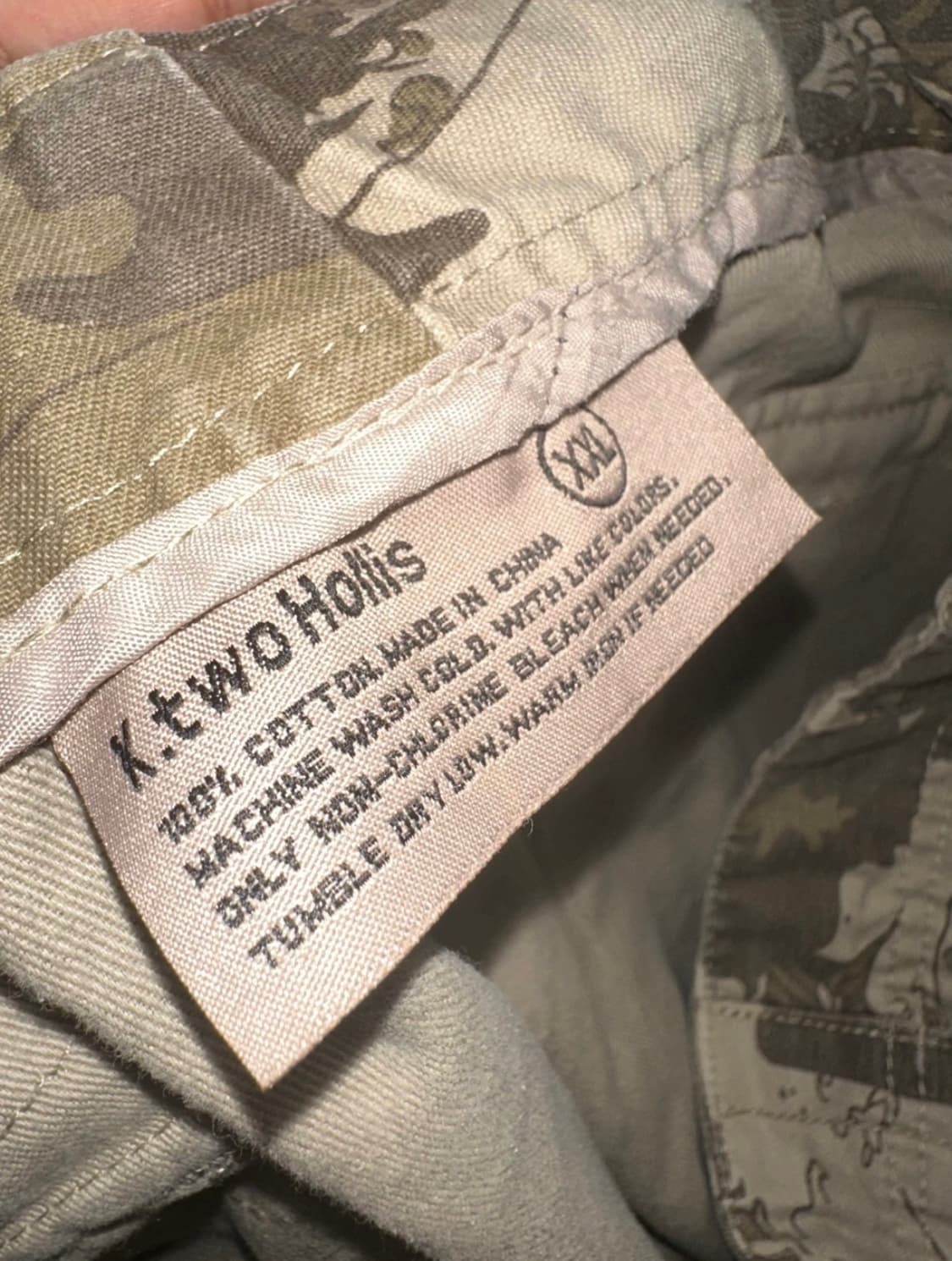 k.two Hollis 카모 카고 XXL 상품이미지3