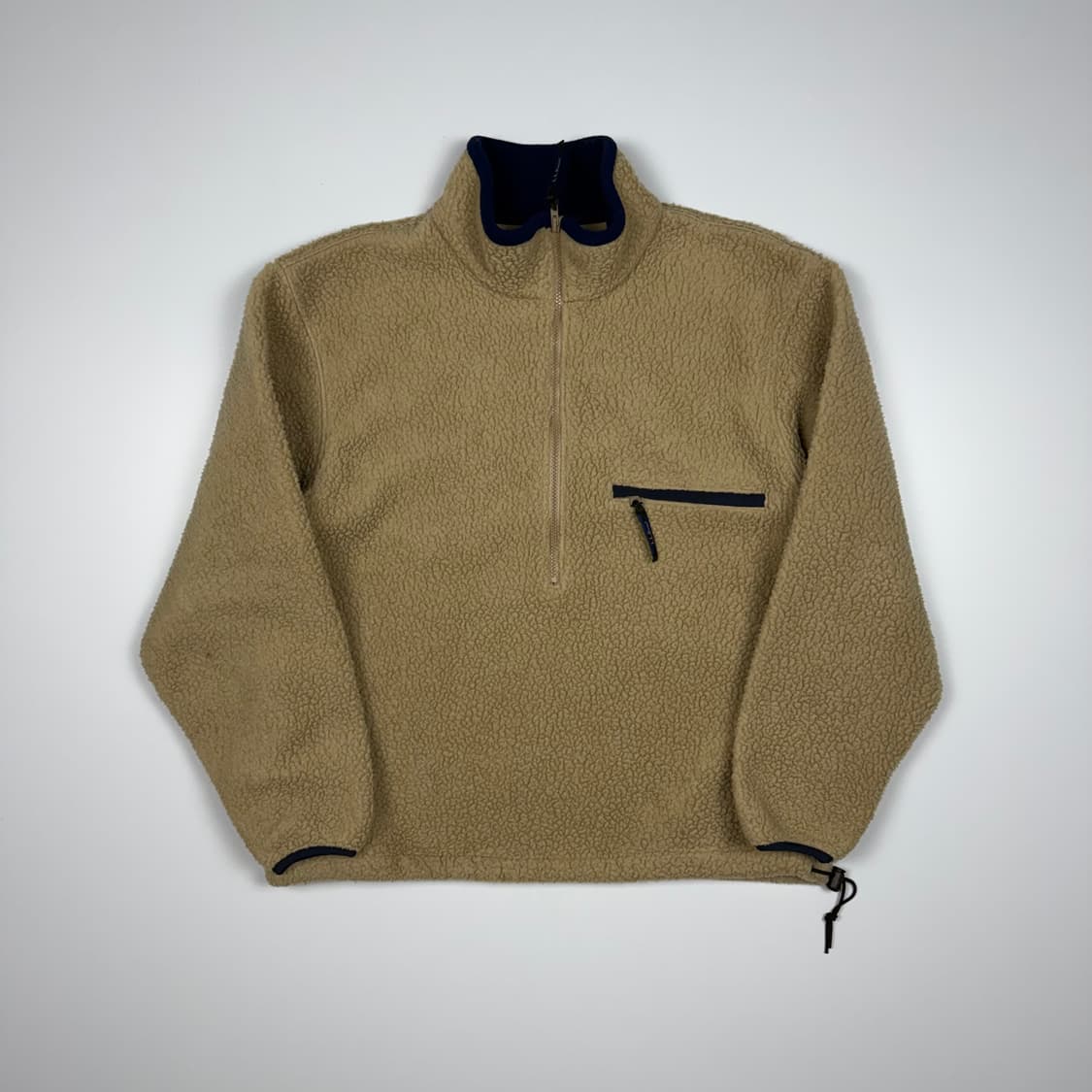 (105) 80s 엘엘빈 헤비 플리스 풀오버 내추럴 상품이미지1