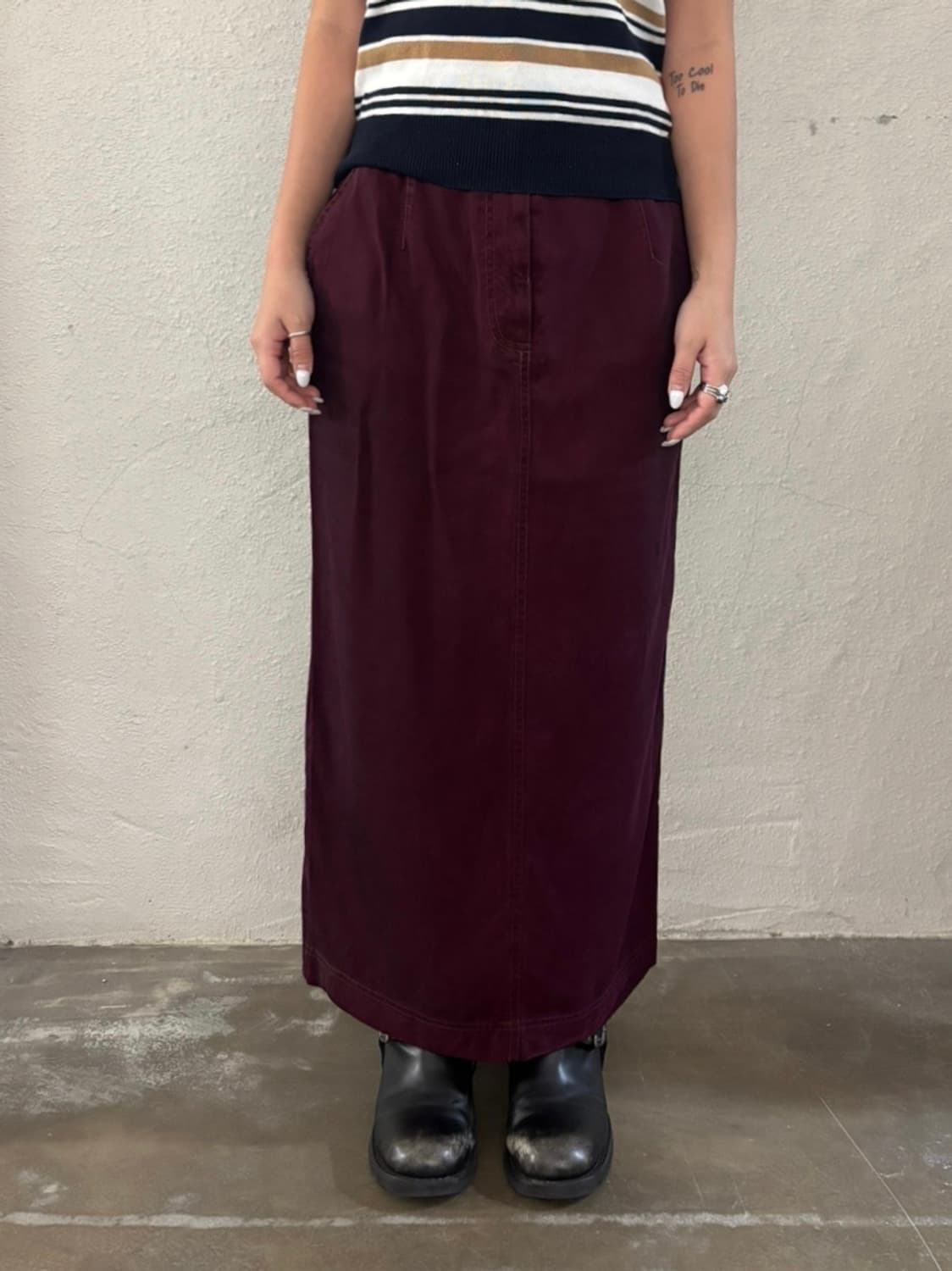PLUM LONG SKIRT 상품이미지2