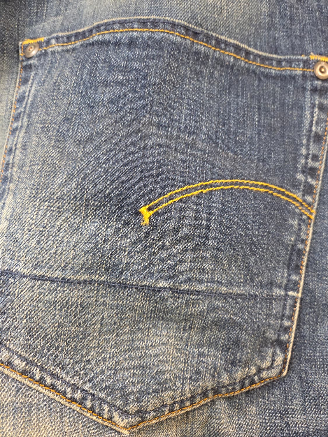 G-Star Raw 워싱 데님 팬츠(W31/32) 상품이미지6