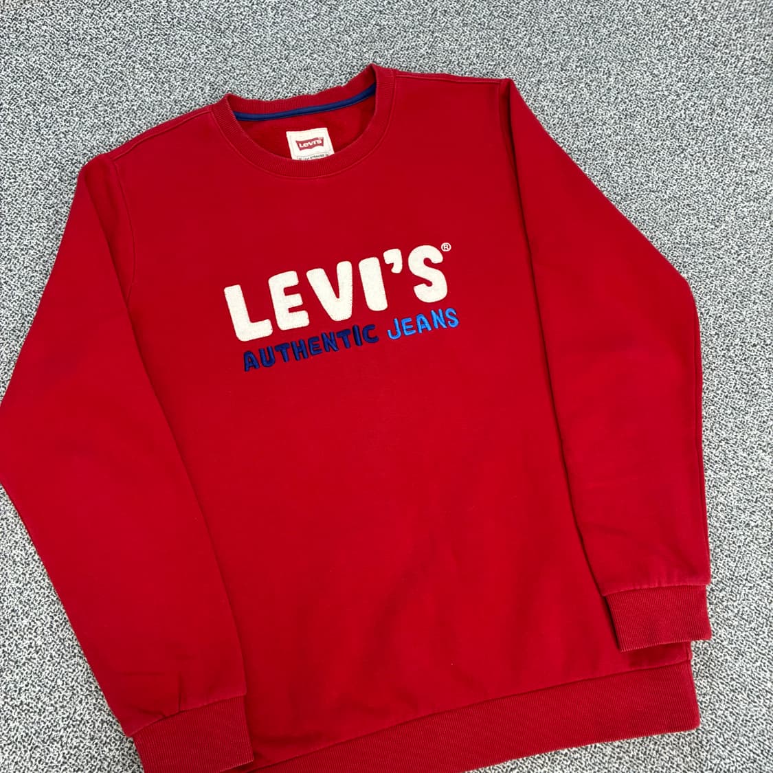 <리바이스 패치 로고 맨투맨> No.1531 상품이미지6