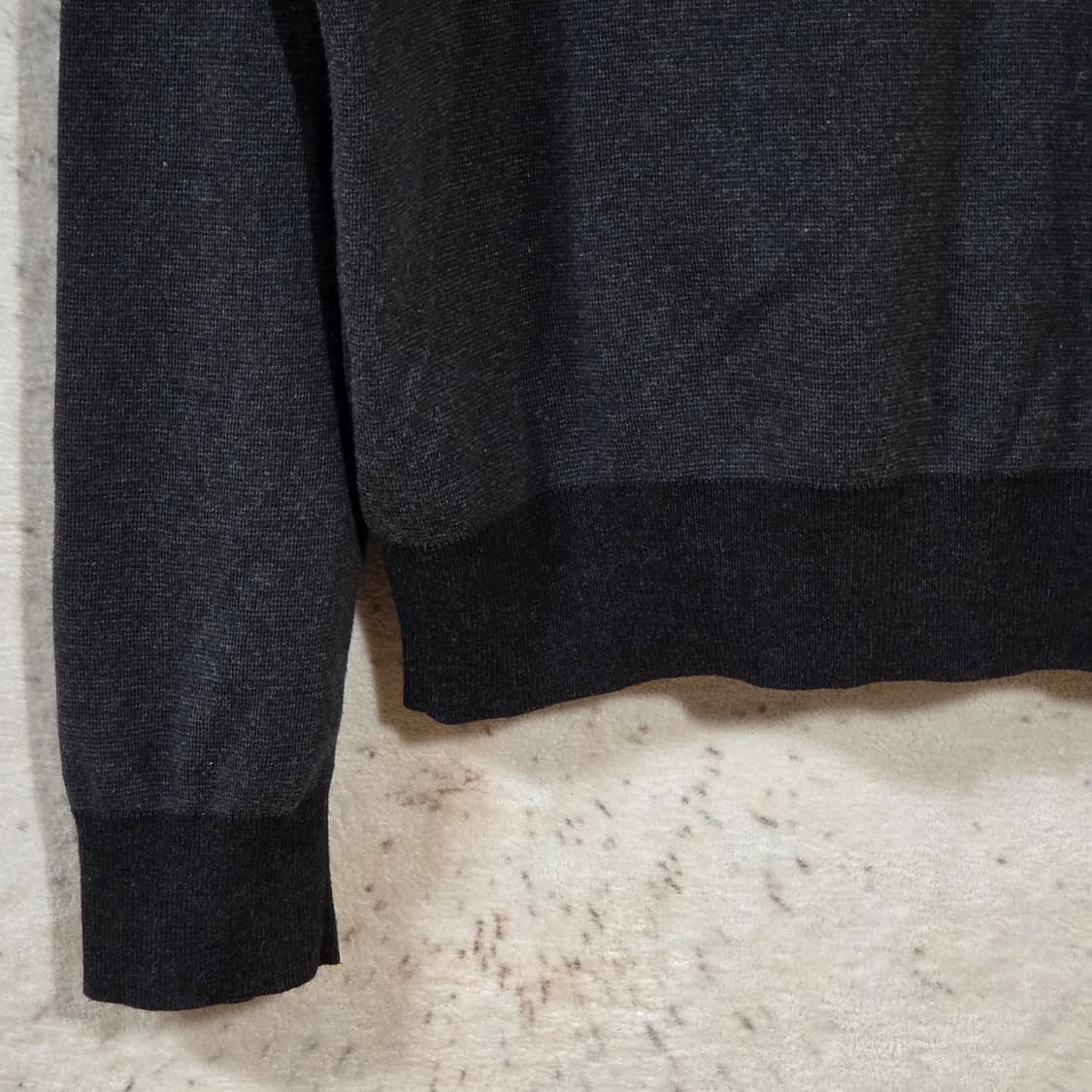 폴로 랄프로렌 차콜 투웨이 니트 집업 상품이미지6