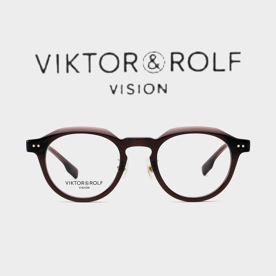 빅터앤롤프 안경 058 브라운 (+선클립) 상품이미지1