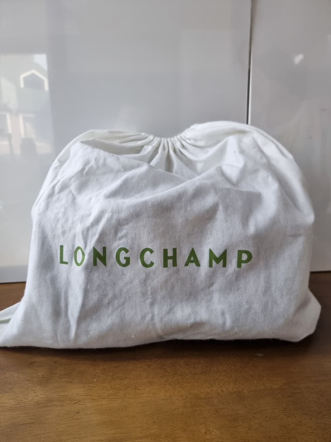 새상품) 롱샴 카프스킨 더플백 회색 상품이미지2