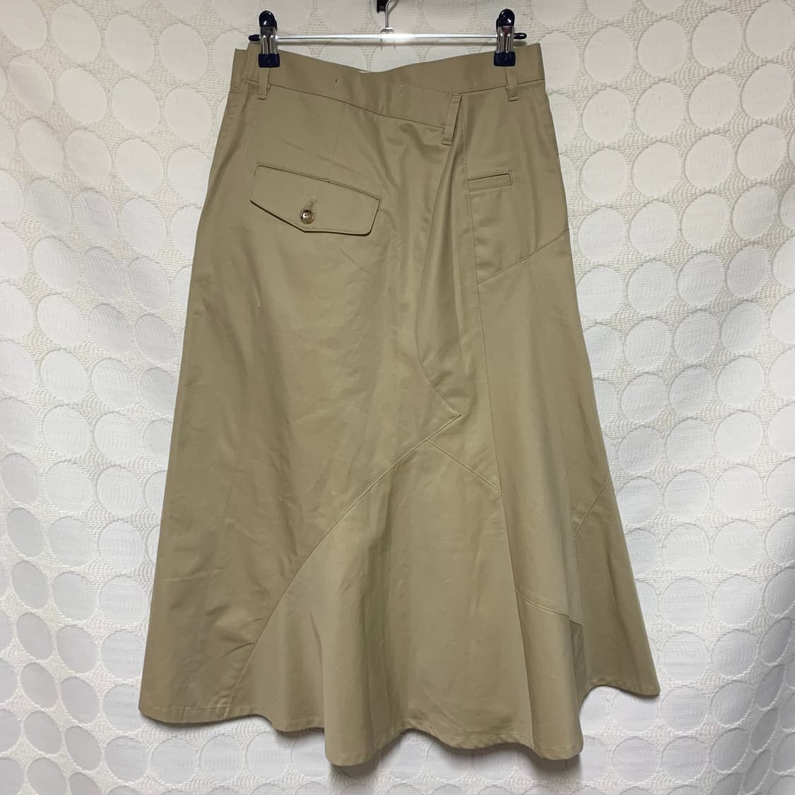 Junya watanable ad2011 면 롱 치마 상품이미지6