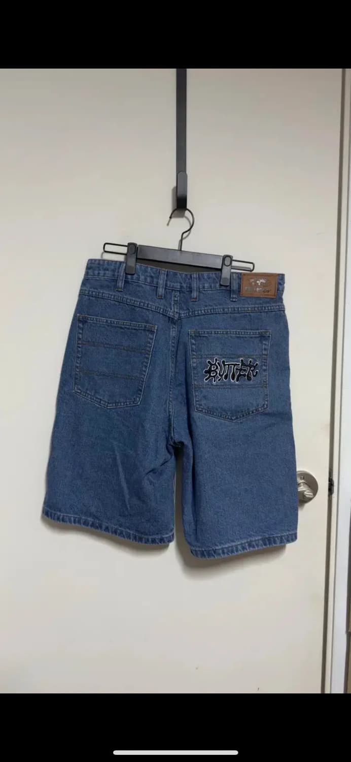 버터굿즈 Butter Goods Ink Denim Shorts 상품이미지2