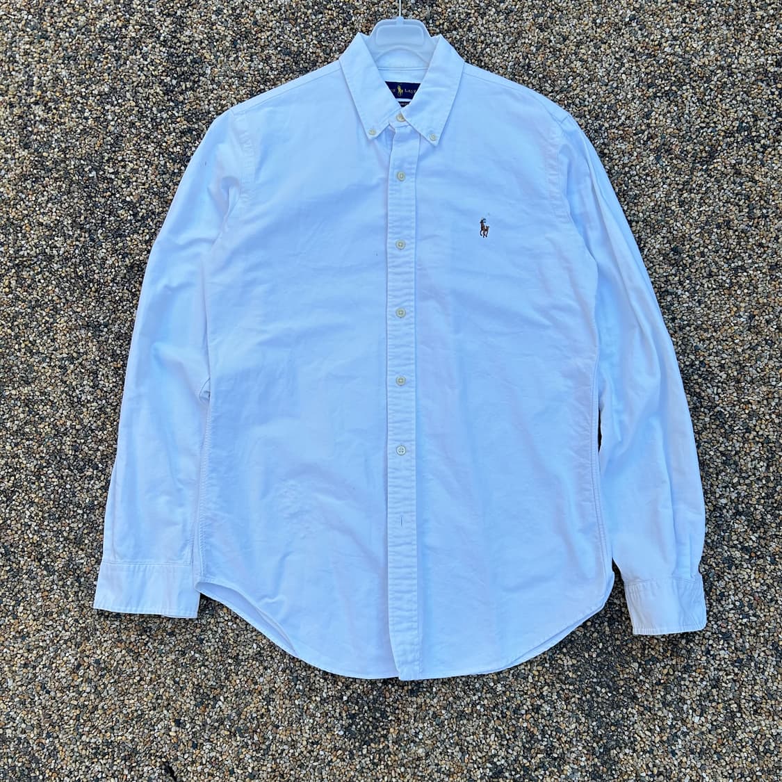 폴로(POLO RalphLauren) 화이트 옥스퍼드 셔츠 상품이미지1