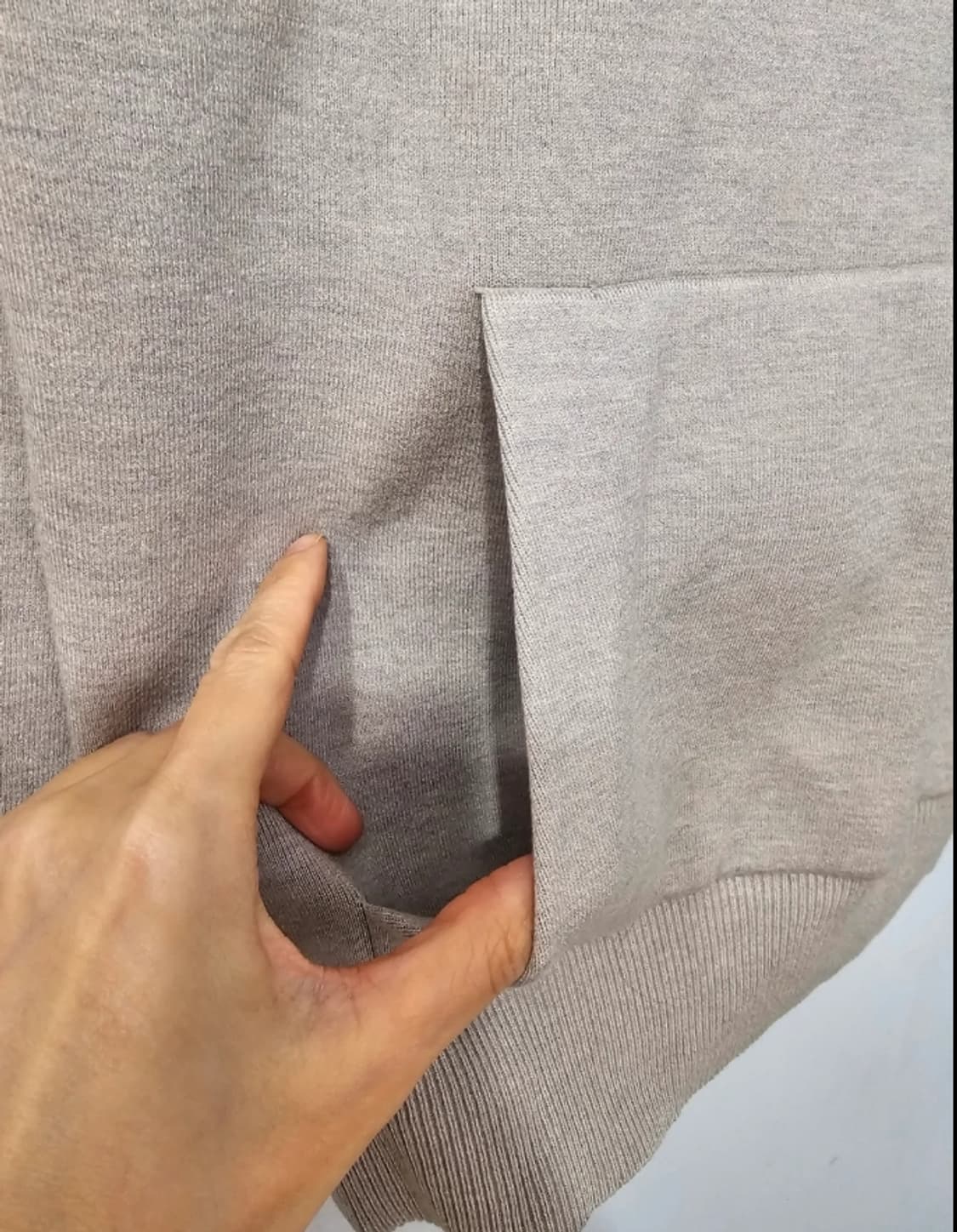 COS 코스 그레이 후드티 ~55 상품이미지7