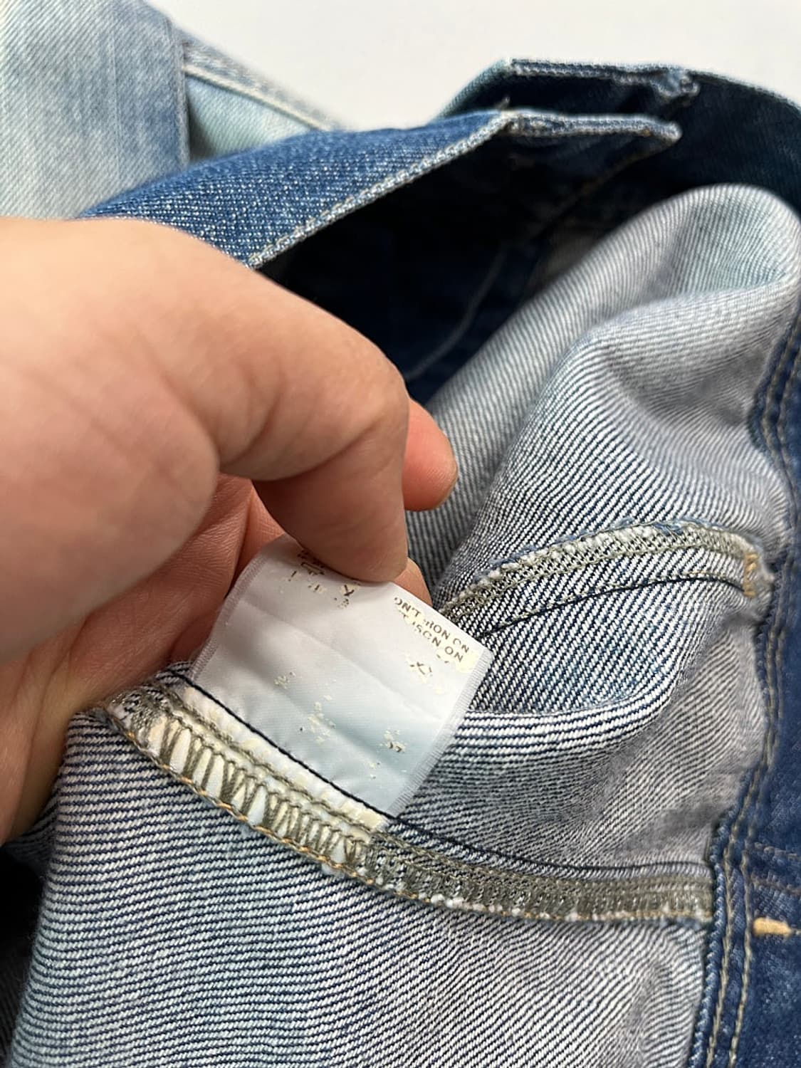 100) 디젤 00s 워싱 데님자켓  상품이미지6