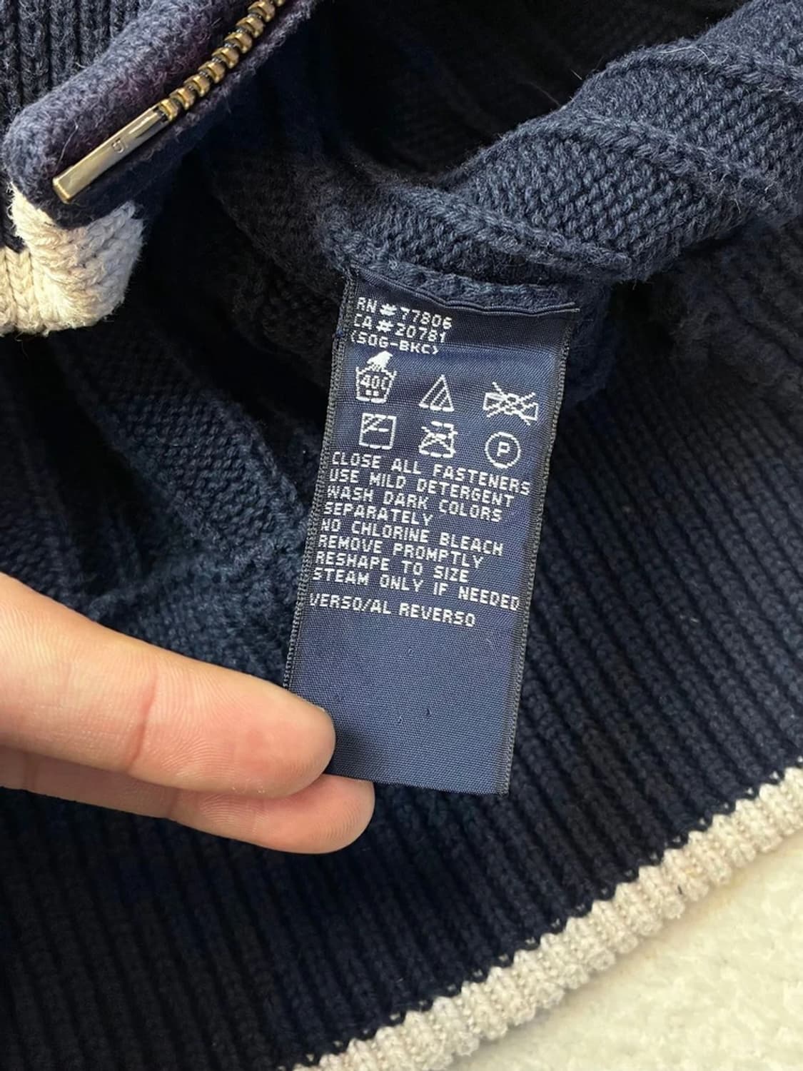 타미진스 90's 투웨이 코튼 니트 베스트 PN5783 상품이미지8